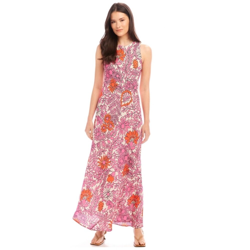 Fifteen Twenty Dani Pink Maxi Tank Dress Size XS